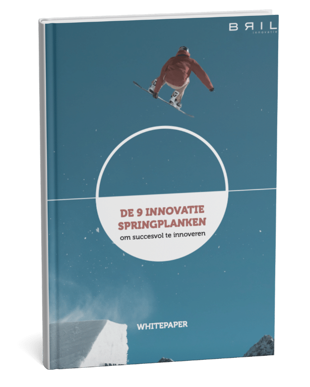 Afbeelding van de whitepaper de 9 innovatiespringplanken van BRIL innovatie