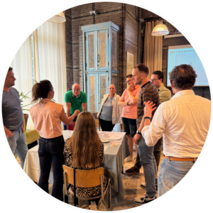 Uitleg experimentformat tijdens de workshop van idee naar holy shit het werkt door BRIL innovatie