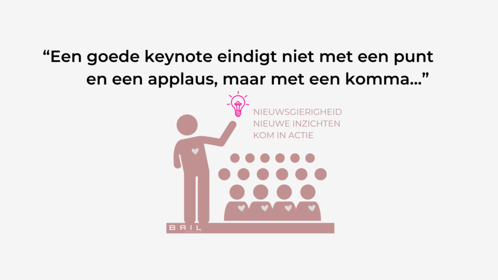 Onze innovatie spreker gaat niet alleen voor applaus, maar voor beweging